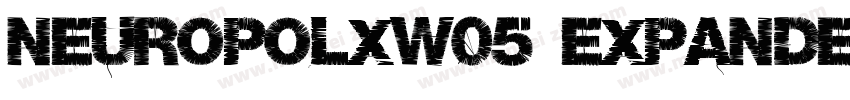 NeuropolXW05 Expande字体转换